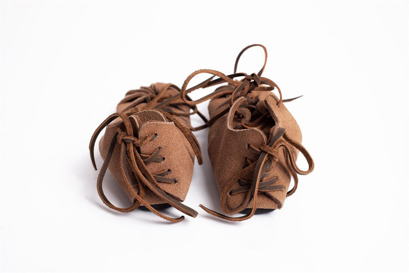 Iron Age sandals for kids brown
