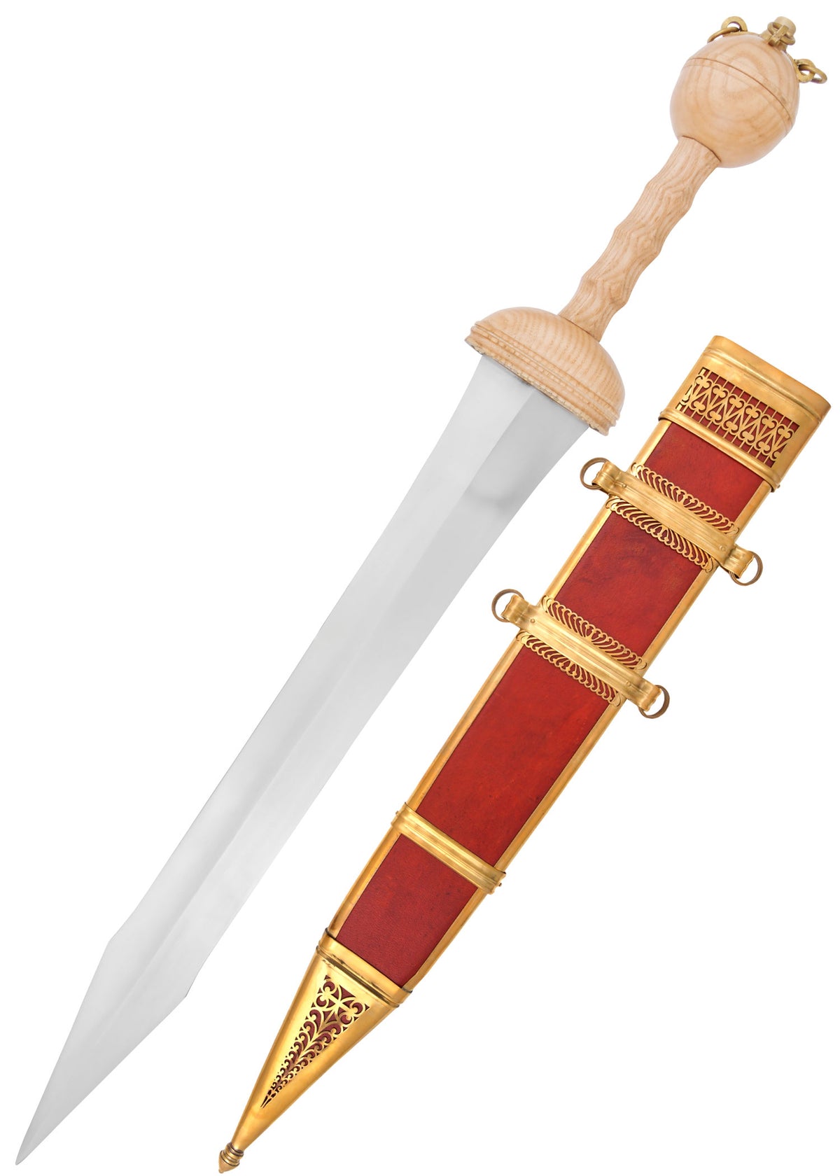 Deepeeka Dubravica gladius, type Mainz, 1e eeuw n.Chr., semi-scherp