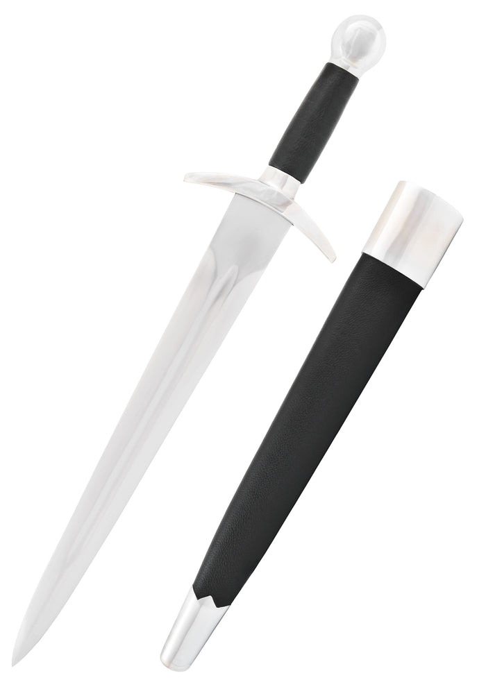 Medieval quillon dagger, semi-sharp