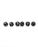 Medieval glass bead Halltorp, 5 pieces