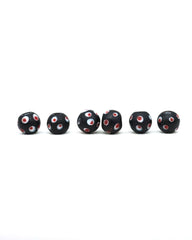 Medieval glass bead Halltorp, 5 pieces