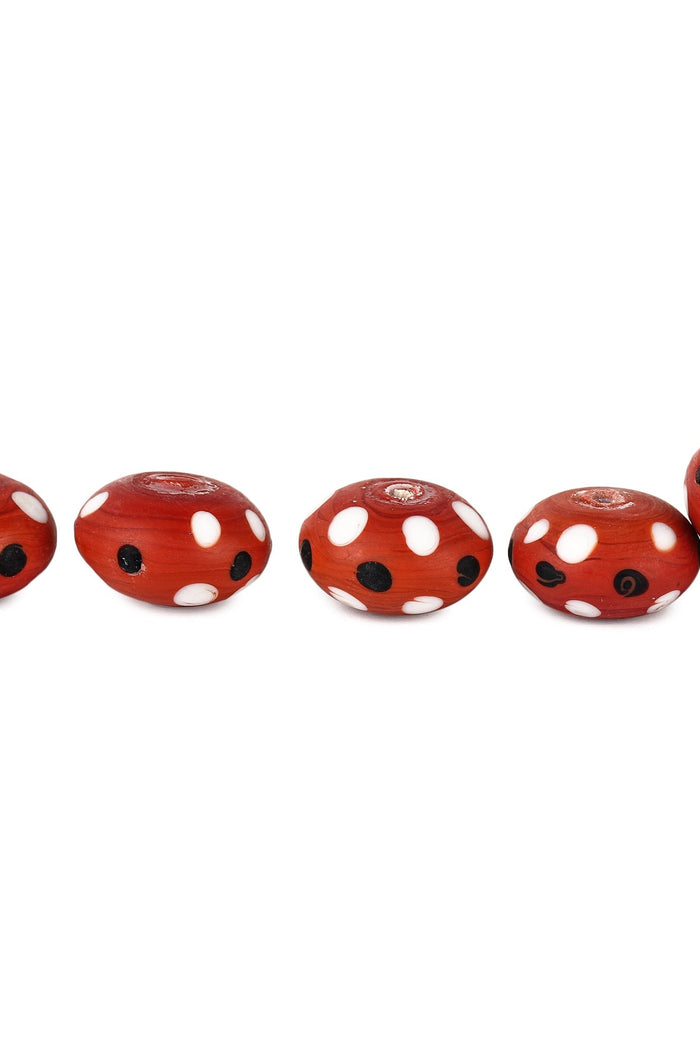 Viking glass bead Lejre (Denmark), 5 pieces