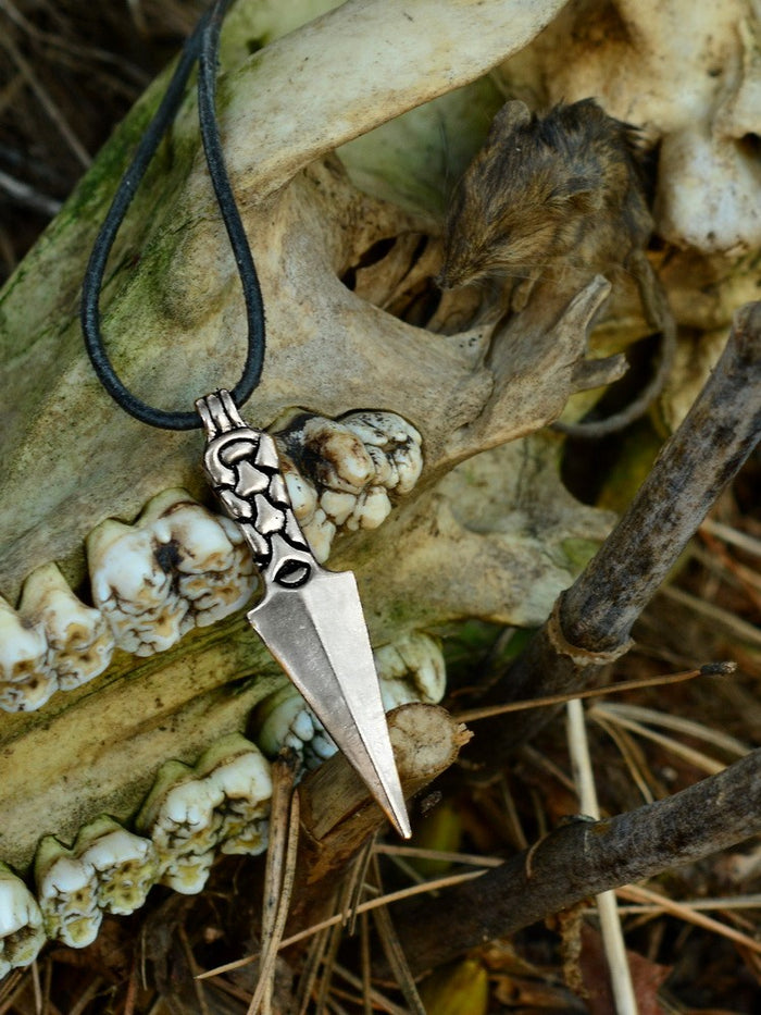 Viking pendant Gungnir, bronze