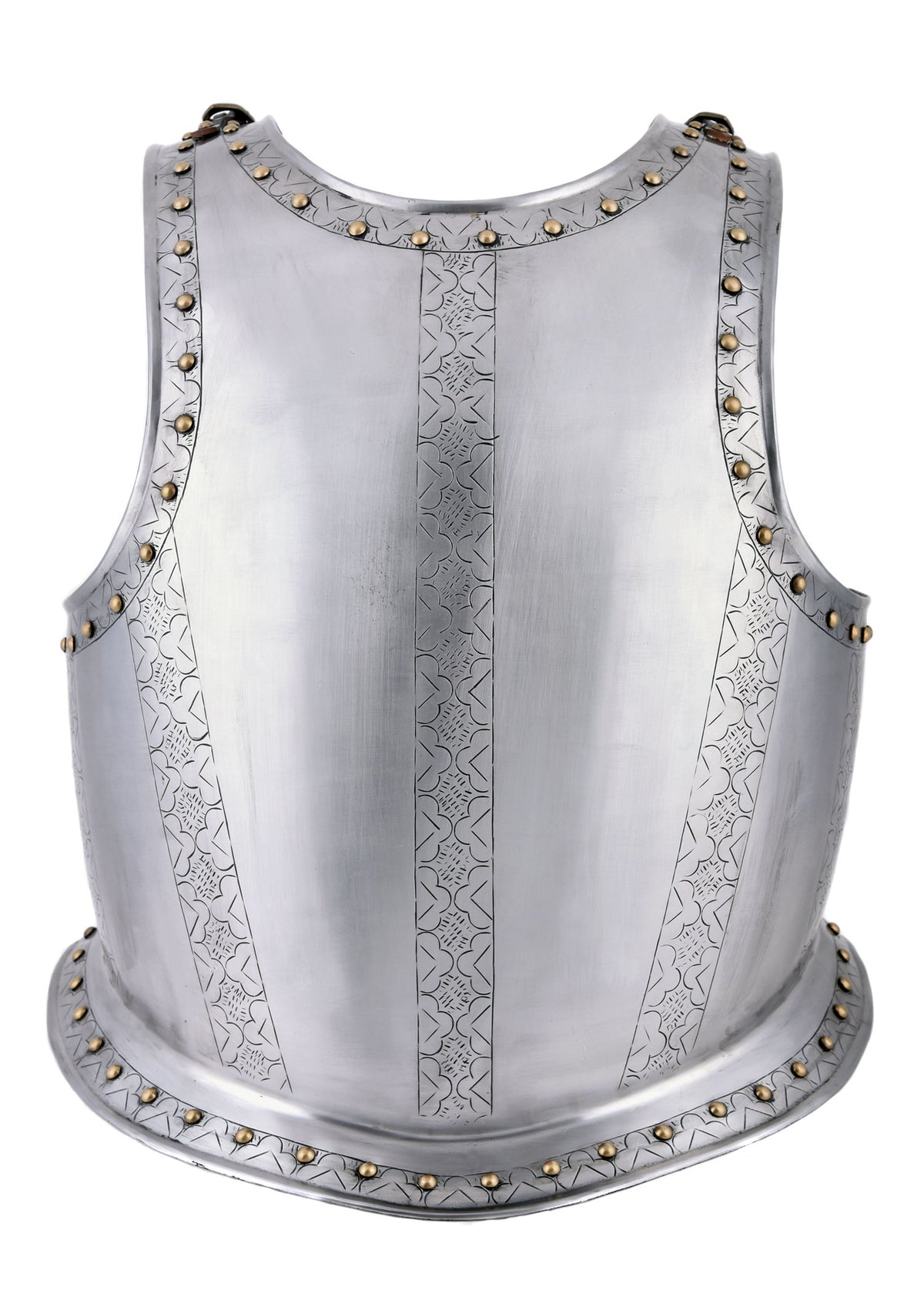 Middeleeuwse borstplaat Isidore met graveringen, 1.2 mm