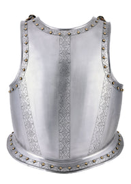 Middeleeuwse borstplaat Isidore met graveringen, 1.2 mm
