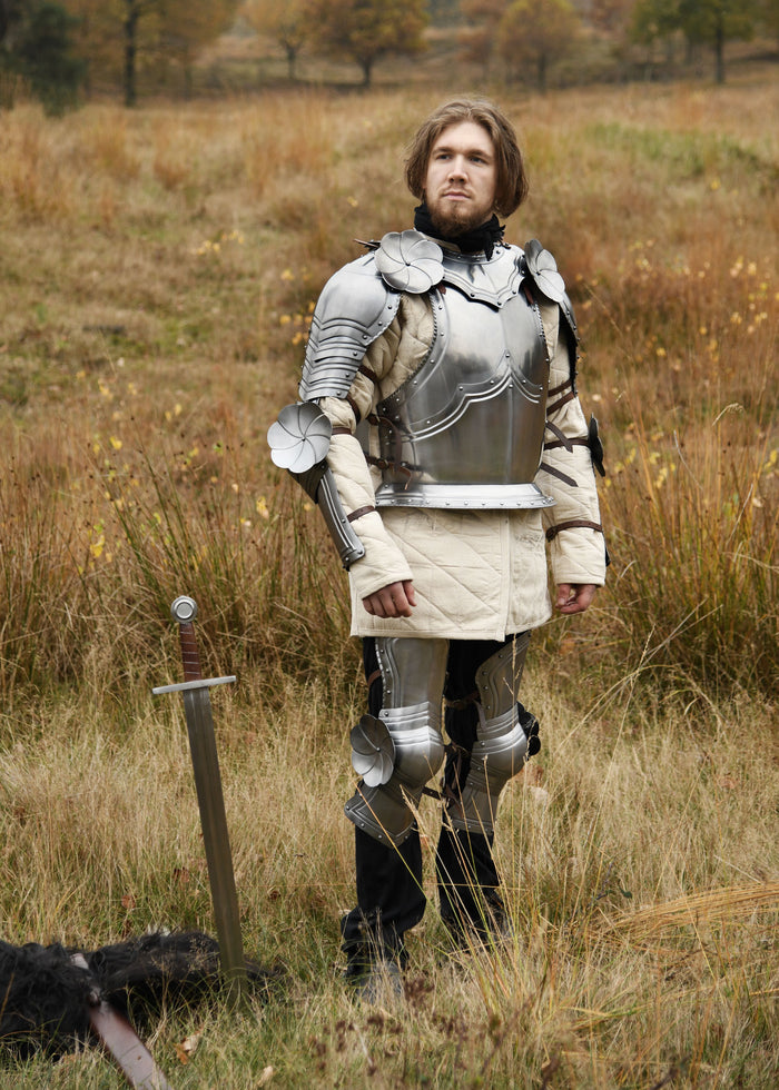 Gothic gorget back