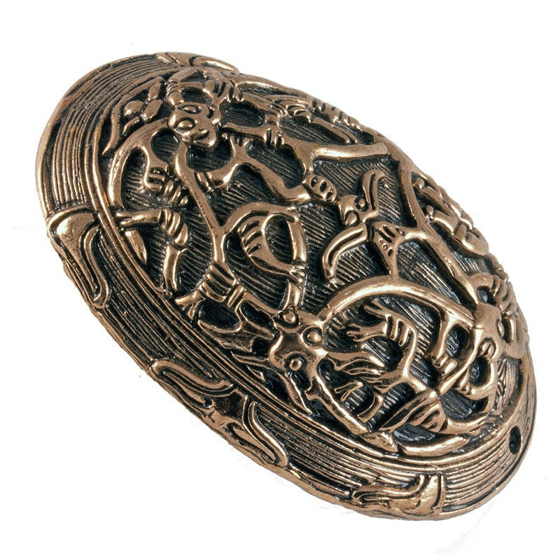 Tortoise brooch Öland, 10th century, bronze