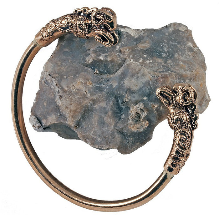 Bracelet with ram's heads Rodenbach, 5th century BC, bronze