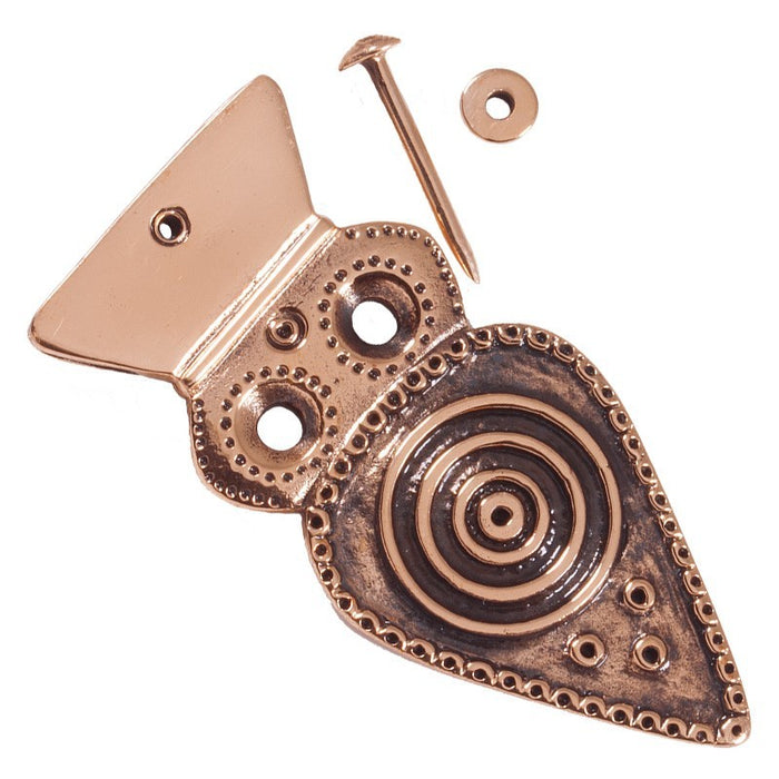 Germanic belt tongue Perdöhl, bronze