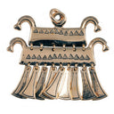 Horse head amulet Mecklenburg, bronze
