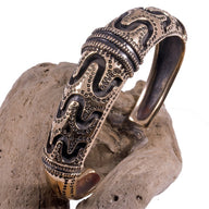 Viking bracelet Orupgård, 10th century, bronze
