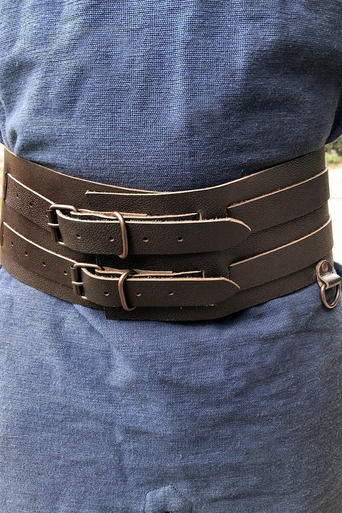 Viking belt Solveig, brown