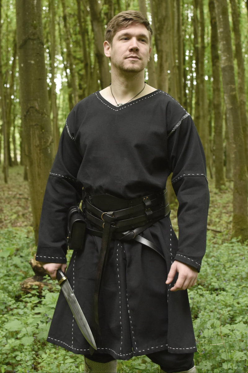 Middeleeuwse riem Elena, zwart