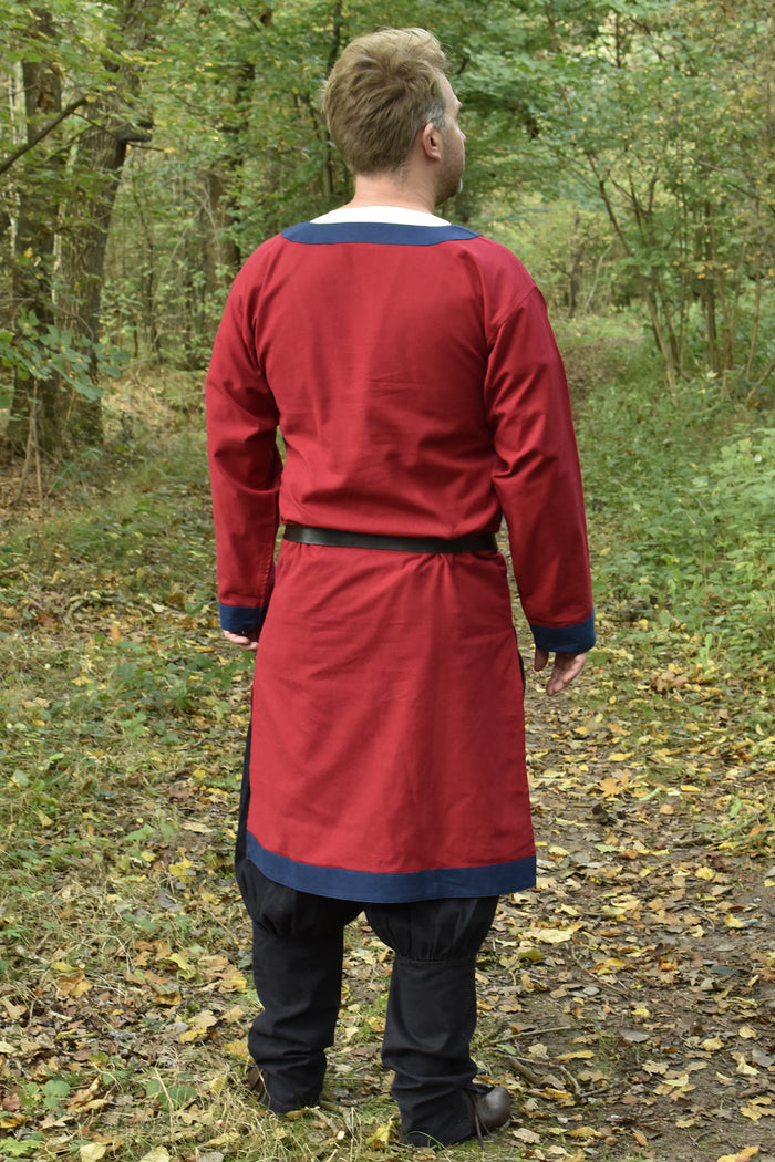 Karolingische tuniek Lothar, rood/blauw