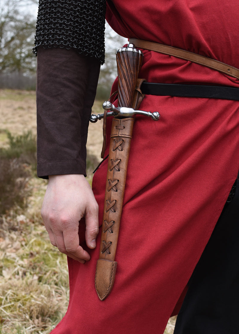 Medieval surcoat Rodrick, black-red