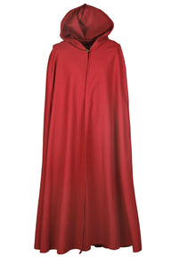 Cotton cloak Ellyn, red