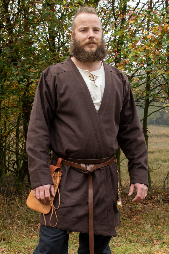 Early medieval kaftan Njord, brown