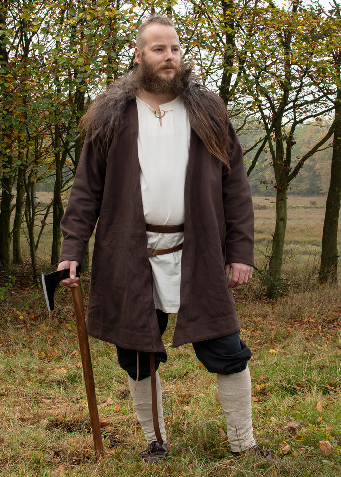 Early medieval kaftan Njord, brown