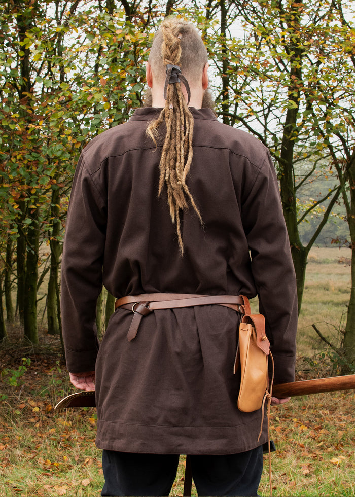 Early medieval kaftan Njord, brown