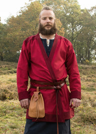 Early medieval kaftan Njord, red