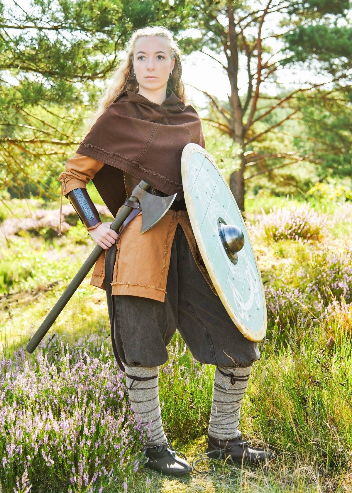 Vikingbroek Gorm, zwart-bruin