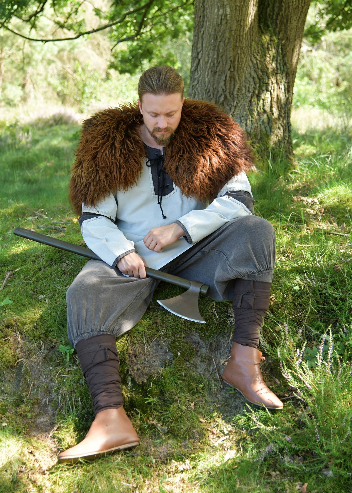 Vikingbroek Gorm, zwart-bruin