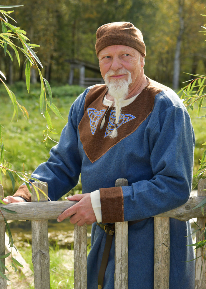 Wollen Vikingmuts Leif, bruin