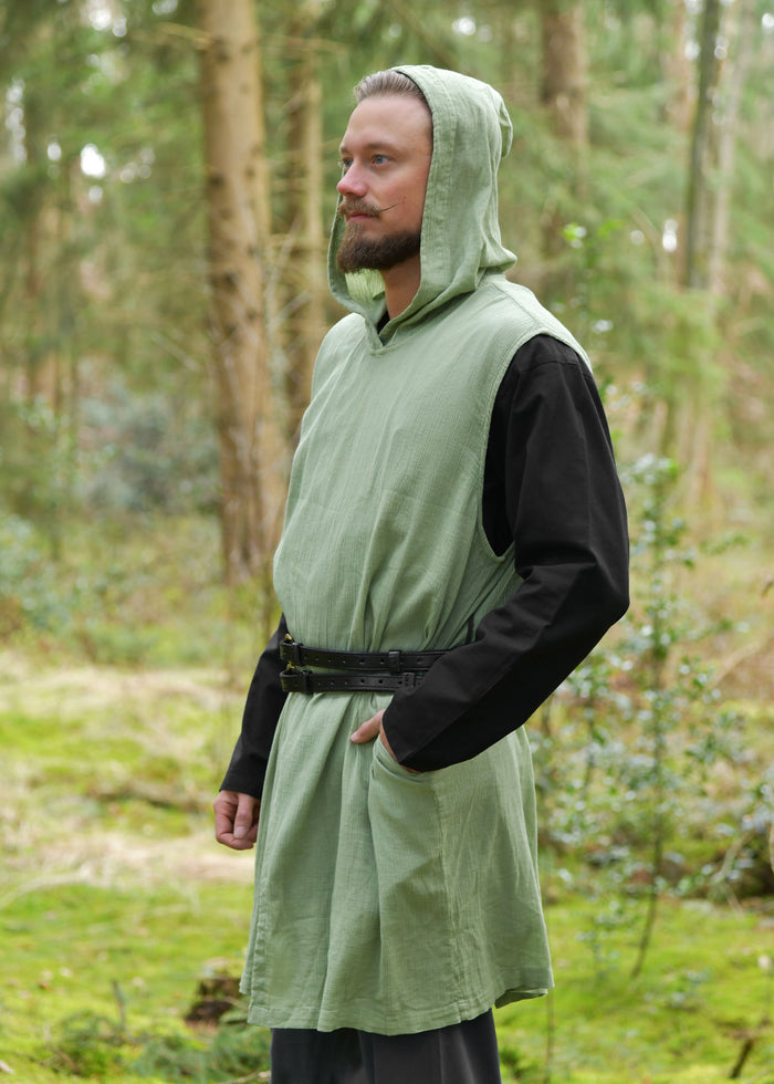 Garnache Malric met kap, gewassen groen