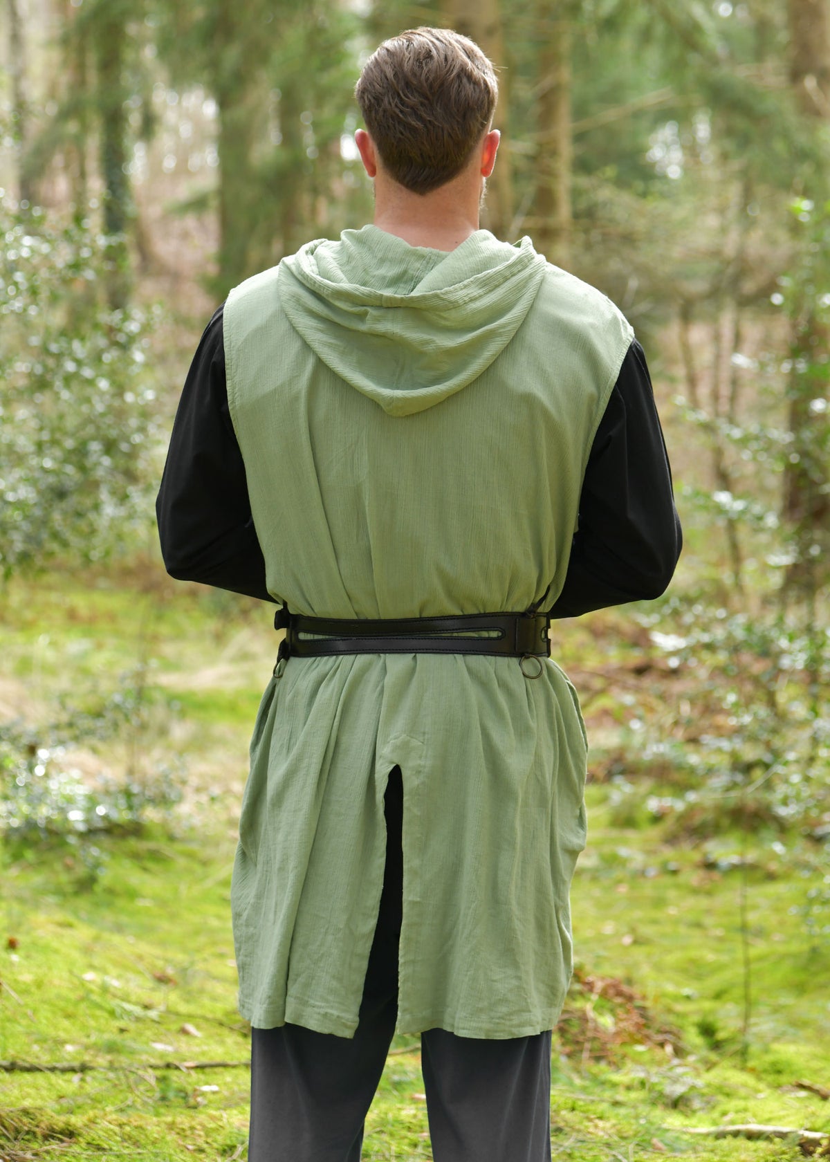 Garnache Malric met kap, gewassen groen