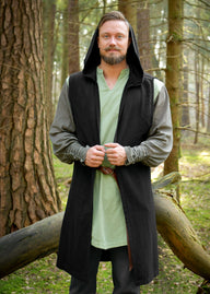 Vest Lorun, zwart