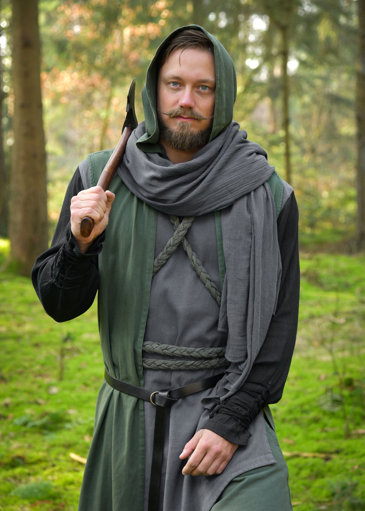 Vest Lorun, groen