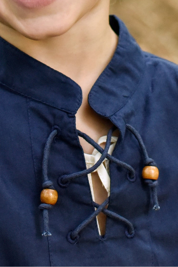 Kids shirt pirate, blue