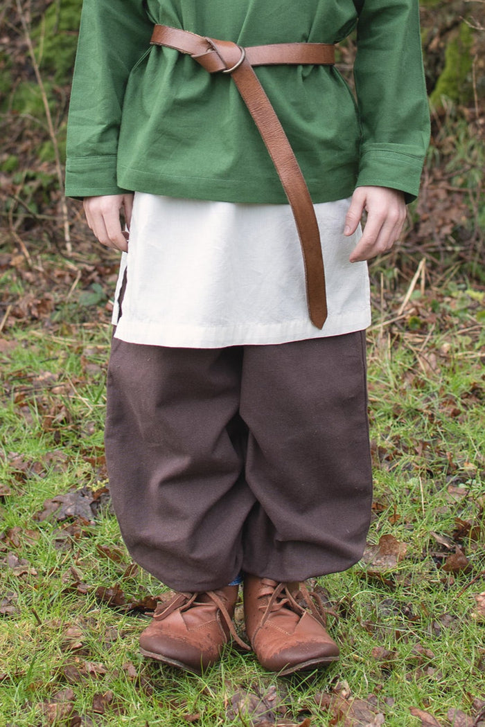 Kids trousers Asmund, brown