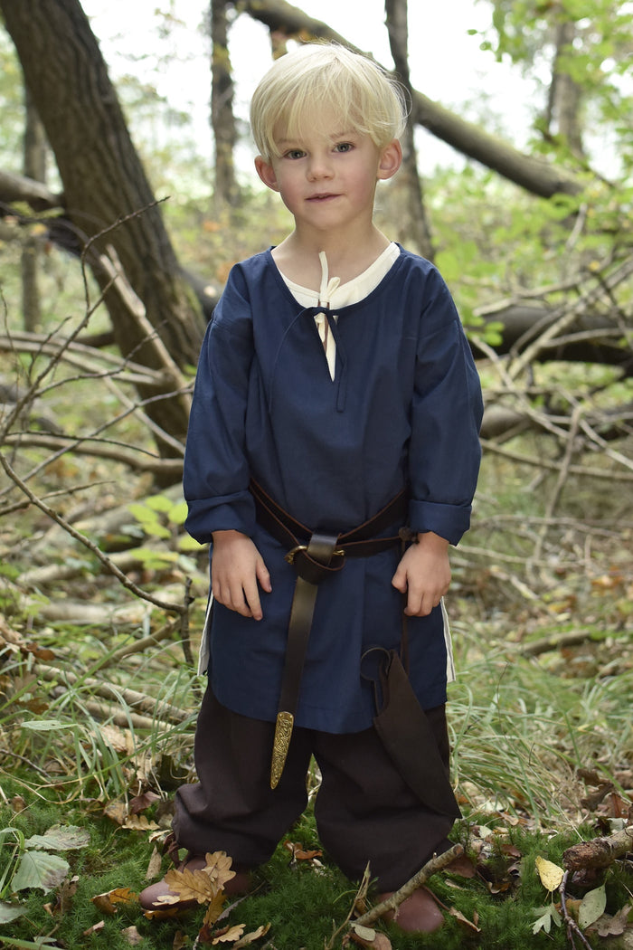 Kids tunic Athelstan, blue