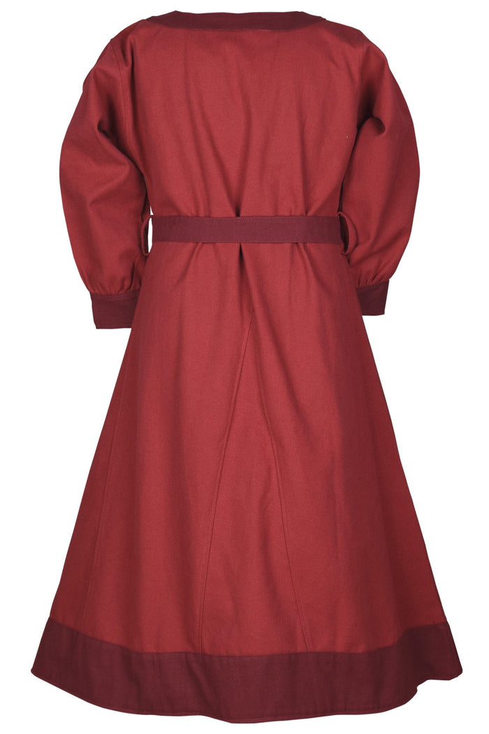 Girls dress Birka, red