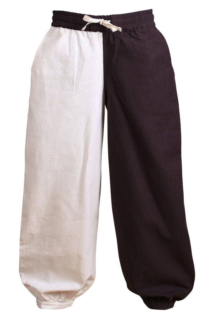 Kids trousers Asmund, brown-natural
