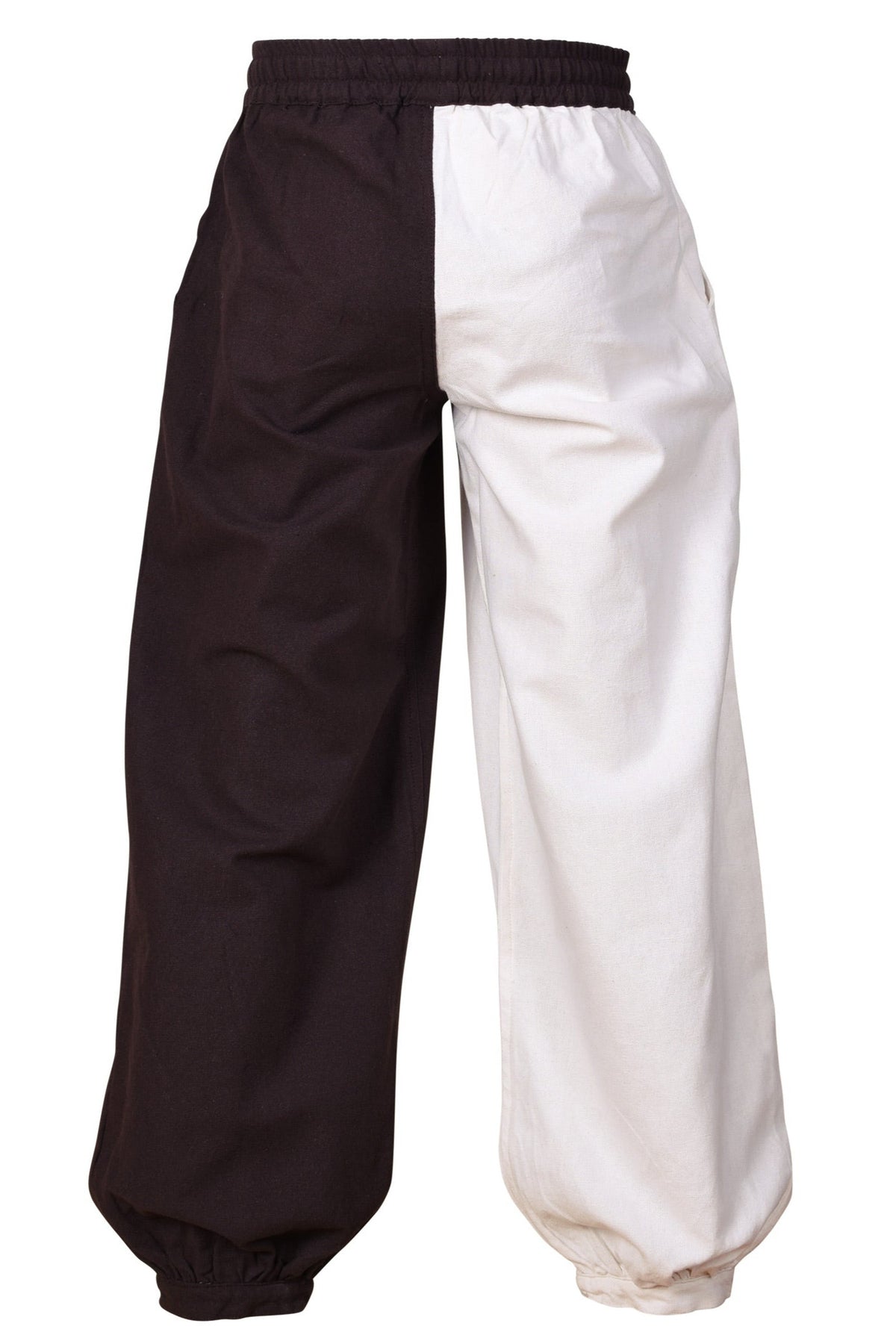 Kids trousers Asmund, brown-natural