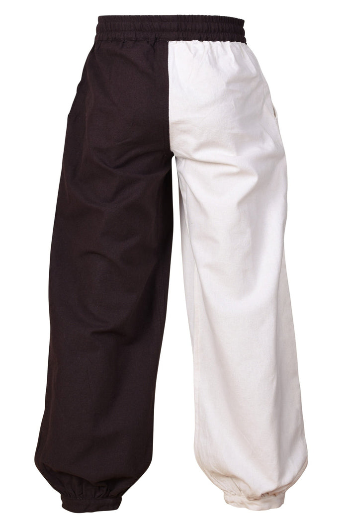 Kids trousers Asmund, brown-natural