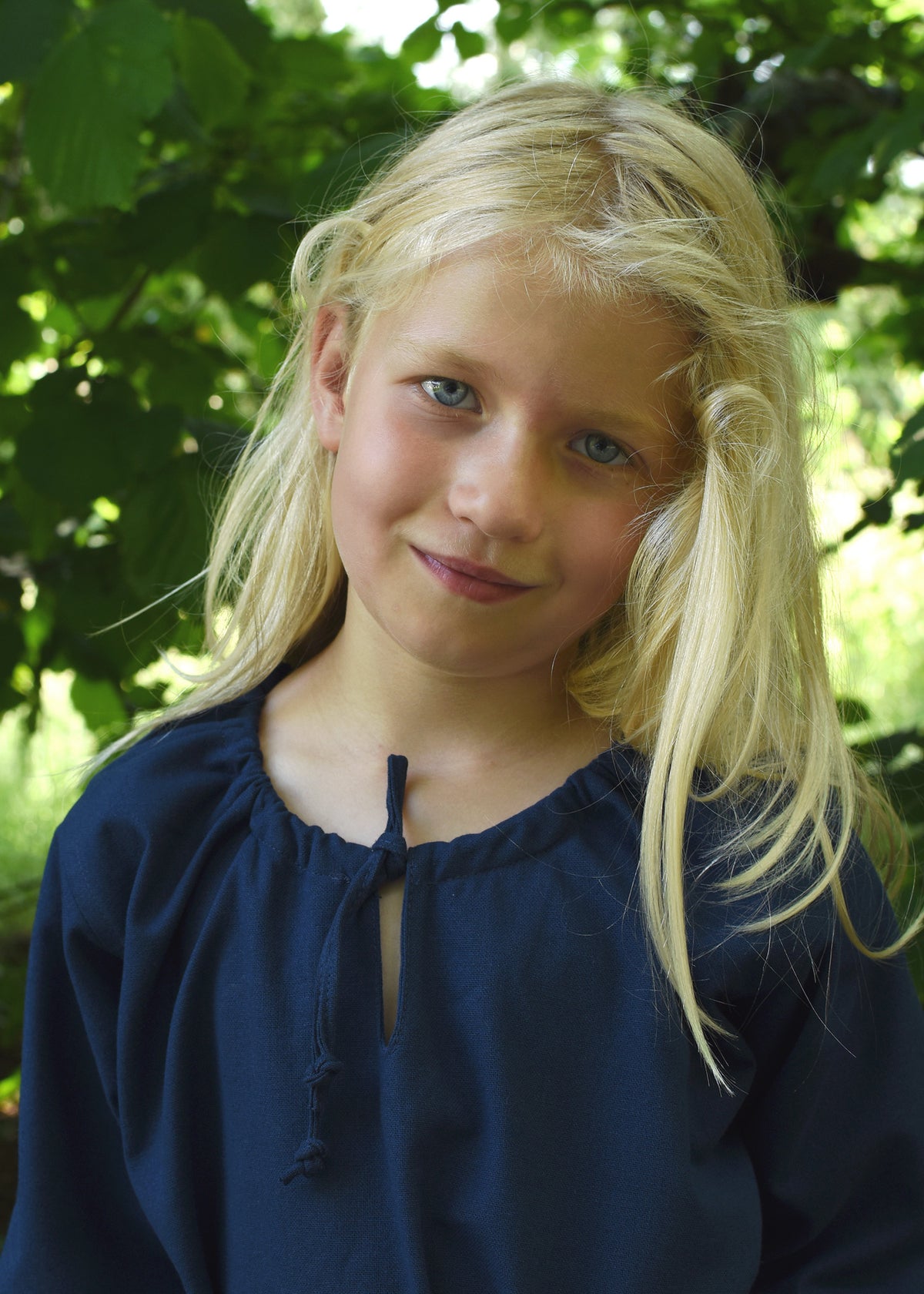Kids dress Matilda, blue