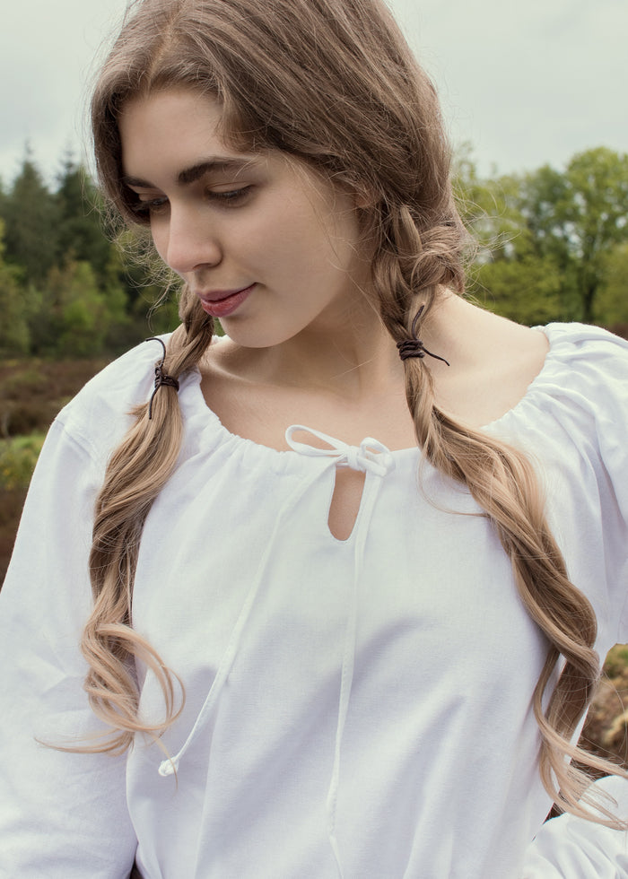 Matilda medieval chemise, underdress, white