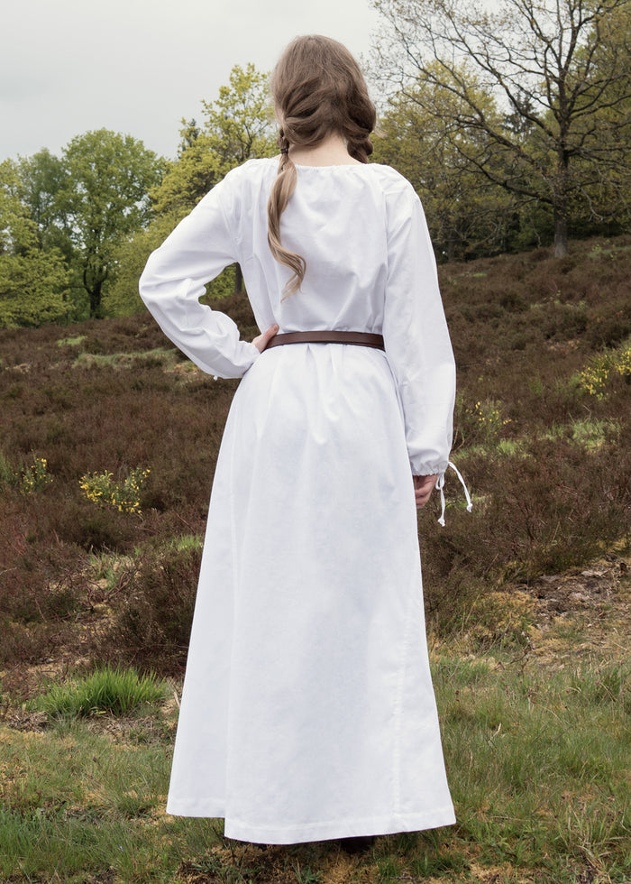 Matilda medieval chemise, underdress, white