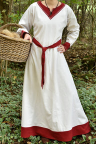 Viking Dress Jona, natural-red