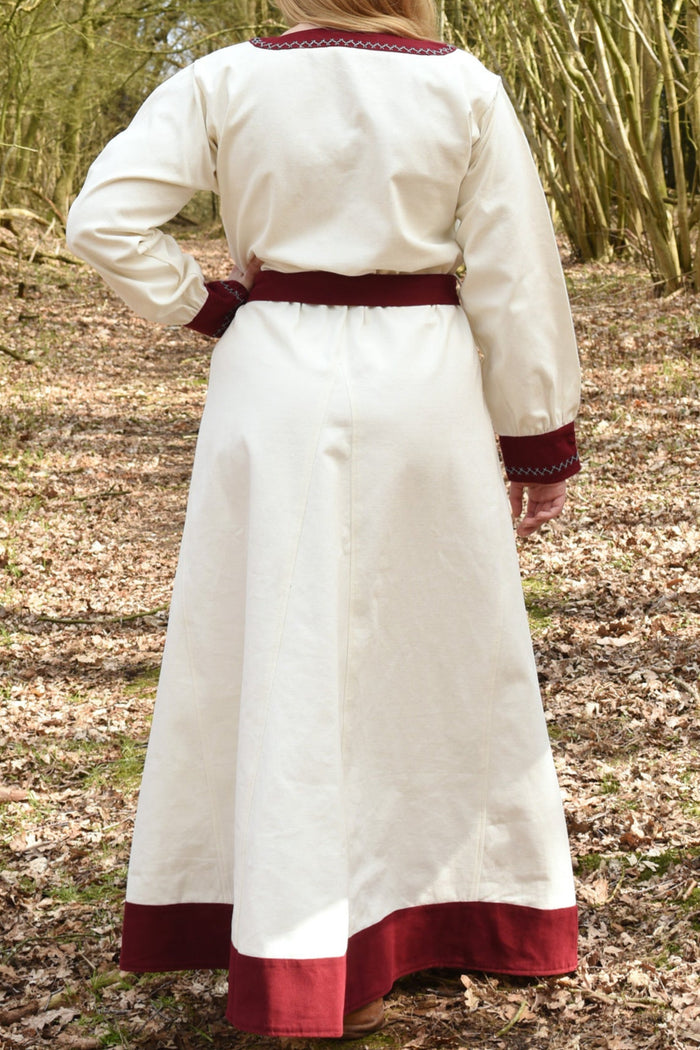 Viking Dress Jona, natural-red
