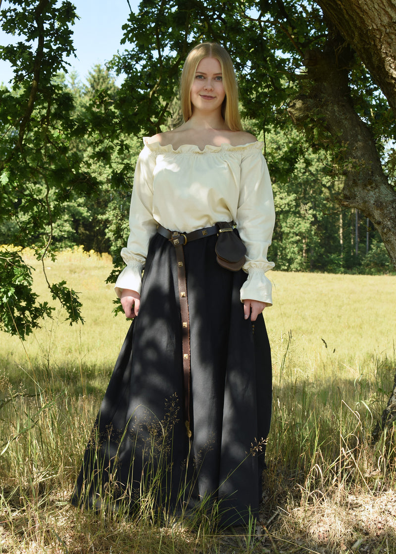 Chemisier Renaissance Elizabeth, crème