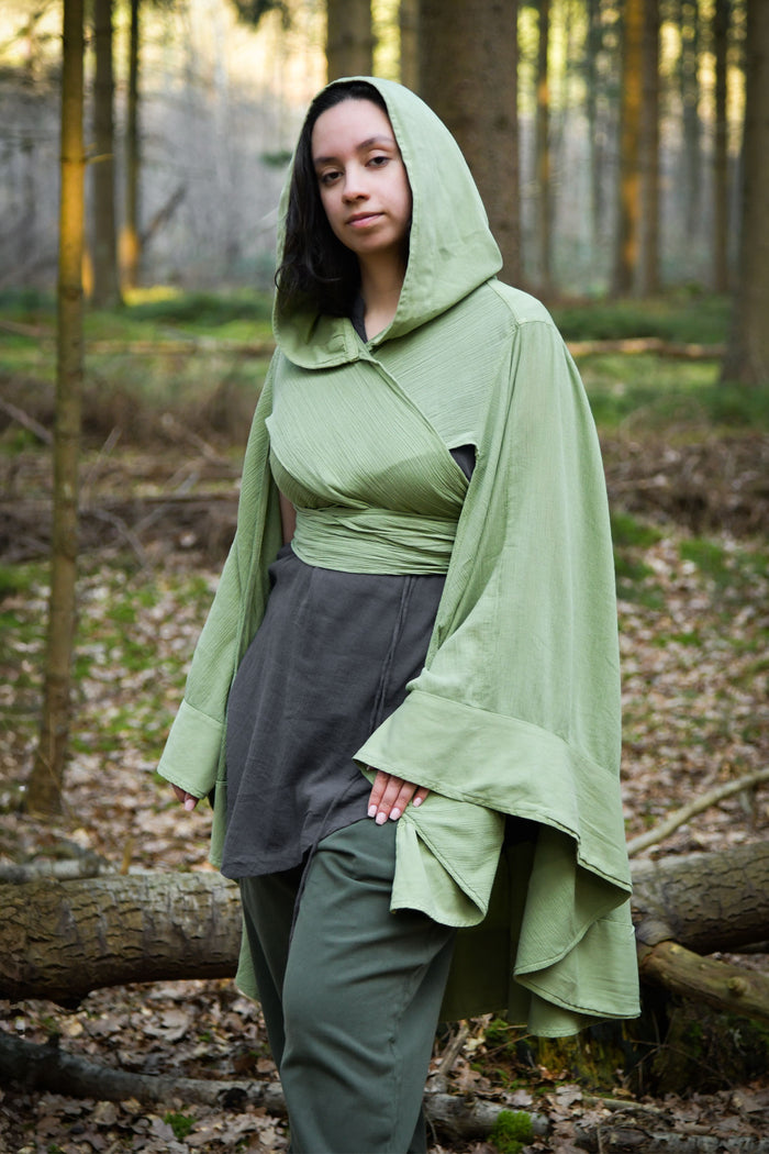 Cape Morgana met kap, groen