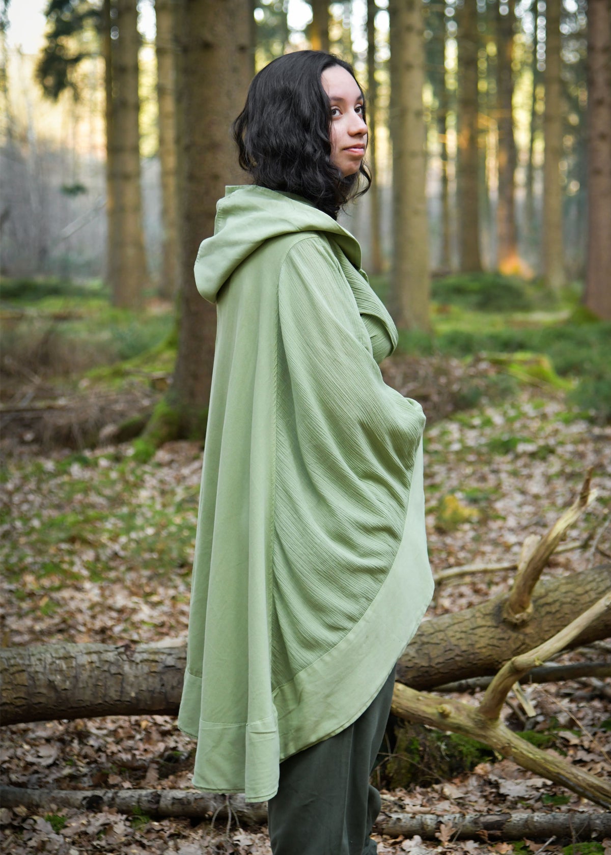 Cape Morgana met kap, groen