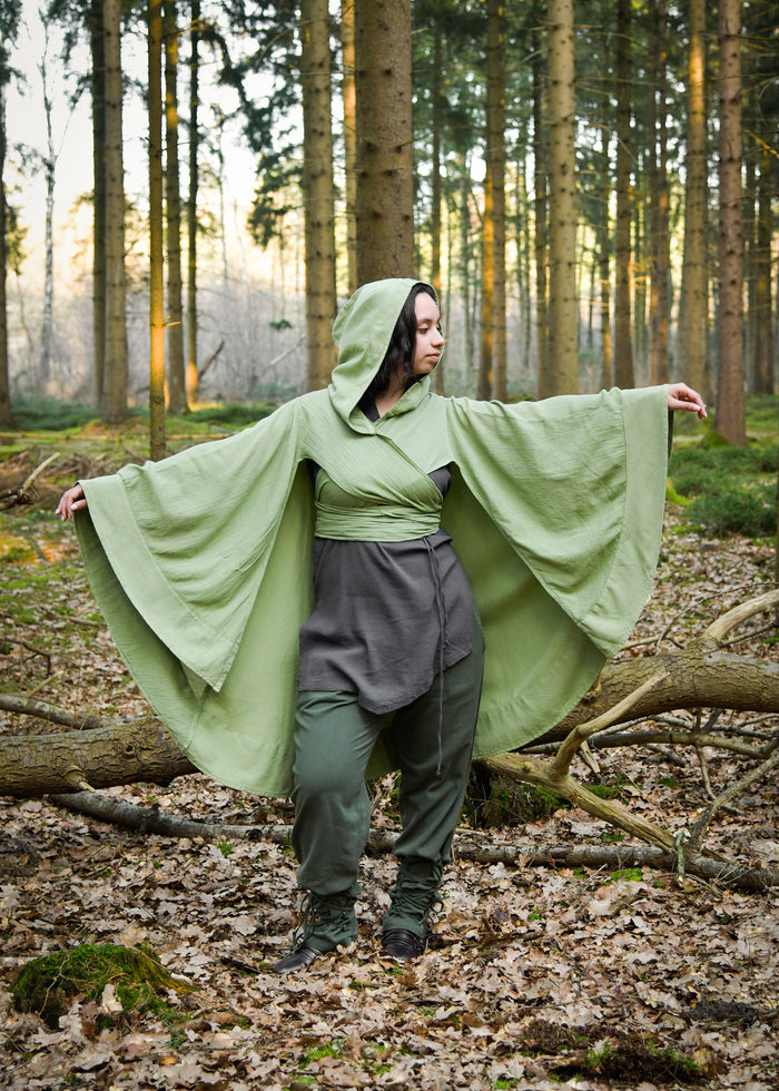 Cape Morgana met kap, groen