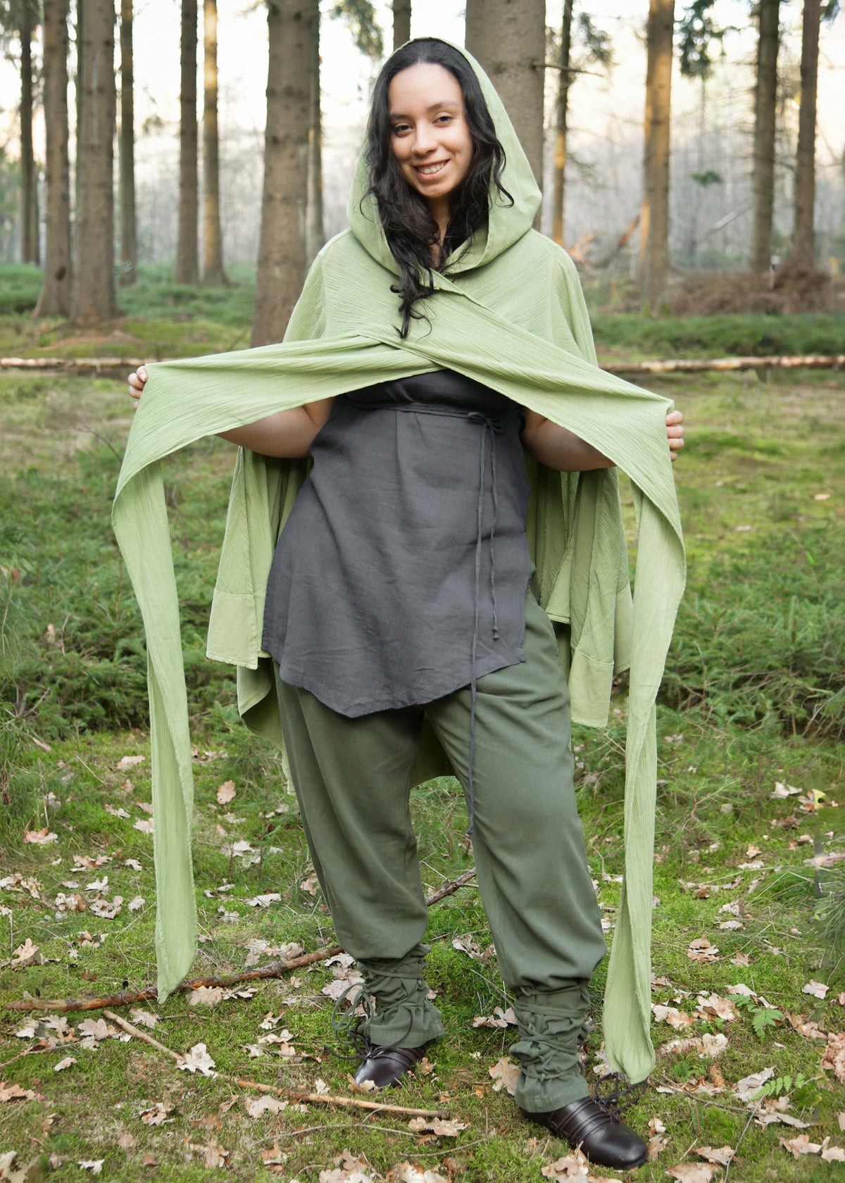 Cape Morgana met kap, groen