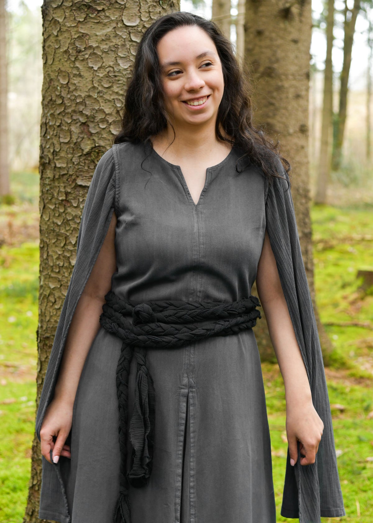 Bliaut Elira, grijs