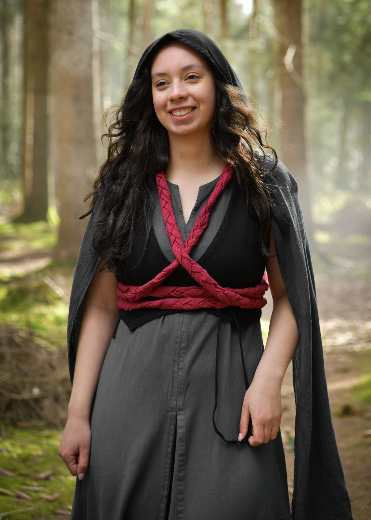 Bliaut Elira, grijs